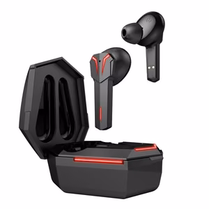 Беспроводные игровые наушники ART Bluetooth TWS + док-станция Type C AP-TW-G10 чёрные