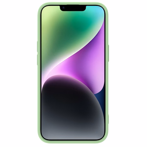 Dėklas Nillkin CamShield Silky Magnetic Silicone Apple iPhone 14 Plus šviesiai žalias