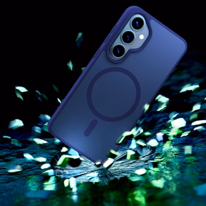 Samsung Galaxy S26 - 3mk Smoke MagCase Blue