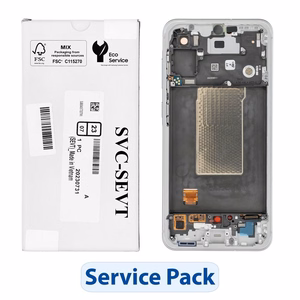 ServicePack LCD Ekranas SAMSUNG A56 5G A566B - pilka GH82-36829B