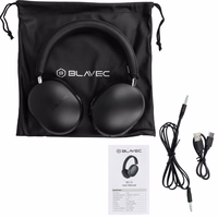 Blavec Ant ausų Bluetooth Ausinės BO-13 Bass Aceonix ANC (BO13-B) juodos