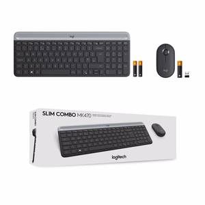 Logitech Slim belaidis rinkinys MK470