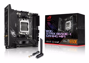 ASUS ROG STRIX B650E-I GAMING WIFI AMD B650 Socket AM5 mini ITX pagrindinė plokštė