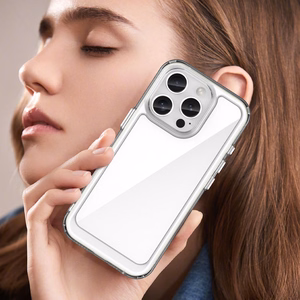 Outer Space dėklas telefonui iPhone 16e lankstus rėmo dangtelis - skaidrus