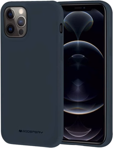 Dėklas Mercury Soft Jelly Case Samsung S921 S24 tamsiai mėlynas