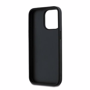 DKNY Dėklas telefonui su dirželiu ir logotipu iPhone 15 Pro Max - juodas