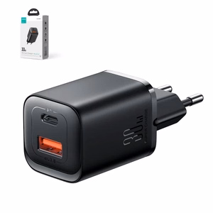Įkroviklis Joyroom JR-TCF08EU juodas 30W (1xPD / 1xQC3.0)