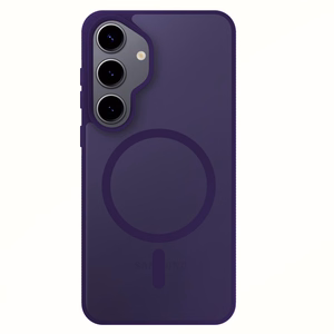 3mk Smoke MagCase dėklas Samsung Galaxy S25 - violetinis