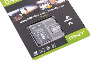 Atminties kortelė PNY PRO Elite microSDXC 64GB