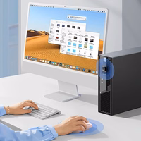 Ugreen "MU105" belaidė pelė rožinė