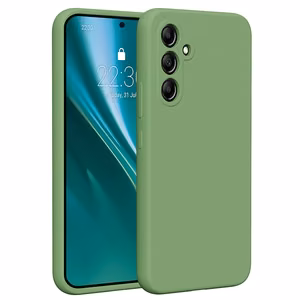 Etteri silikoninis dėklas telefonui Samsung Galaxy A54 5G - šviesiai žalias