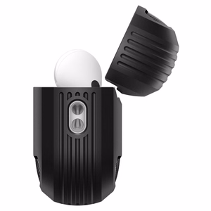 Spigen Rugged Armor dėklas AirPods 3 - matinės juodos spalvos