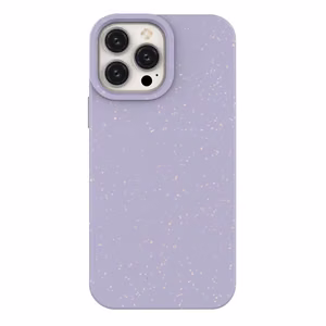 Чехол Eco для iPhone 14 Plus силиконовый разлагаемый фиолетовый