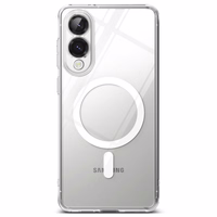 Ringke Fusion magnetinis dėklas telefonui MagSafe Samsung Galaxy S25 Edge - skaidrus