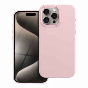 Case for iPhone 15 Pro Max Forcell F-Protect Frame Premium compatible with MagSafe pink