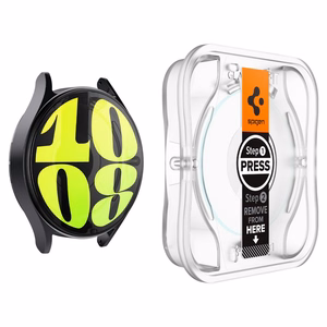 Spigen Glas.tR EZ Fit grūdintas stiklas laikrodžiui Samsung Galaxy Watch 7 (44 mm) - 2 vnt.