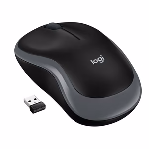 Logitech M185 2,4 GHz belaidė pelė, 1000 dpi, pilka