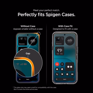 Spigen Glas.tR EZ Fit Pro 2-Pack Tempered Glass for Nothing Phone 4A Pro