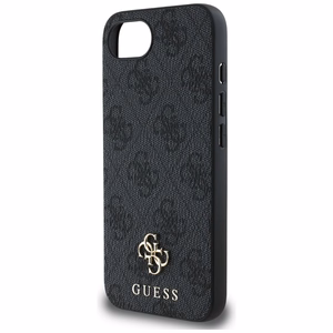 Guess 4G Small 4G and Classic MagSafe dėklas telefonui iPhone 16e - juodas