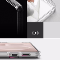 Ringke Fusion dėklas telefonui Samsung Galaxy S25 Edge - skaidrus