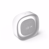 Alarm clock with Night Light LED PURE FNL-03 BJORN baltas square Forever Light