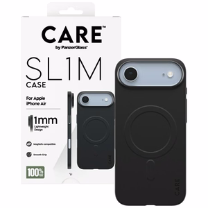 CARE by PanzerGlass SL1M MagSafe deklas iPhone Air - juodas