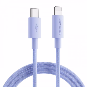 USB laidas Joyroom S-1024M13 violetinis Type-C / Lightning 100cm (iki 20W)