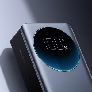 Joyroom JR-PBF05 Pro 30000mAh 65W Powerbank su Skaitmeniniu Ekranu 2x USB-C 1x USB-A - Juodas