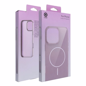 Blizgus Mag dėklas su MagSafe skirtas iPhone 16 Plus violetinis