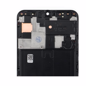FIXCELL AMOLED LCD ekranas su rėmeliu, skirtas SAMSUNG A50, juodas (pakeistas stiklas)