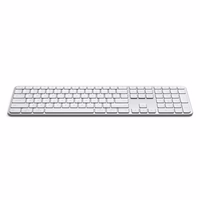 Belaidė QWERTY klaviatūra Satechi Slim EX3 Mac / PC ST-KEX3S-EN sidabrinė