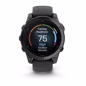 Išmanusis laikrodis Garmin Fenix E 47mm pilkas/juodas