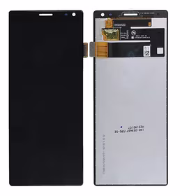 Ekranas Sony Xperia 10/Xperia XA3 su lietimui jautriu stikliuku Black originalus (used Grade A)