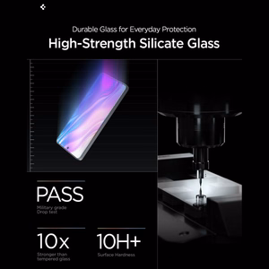 Spigen Glas.tR EZ Fit Pro AC Anti Reflection grūdintas stiklas 2 vnt. skirta Samsung Galaxy S26