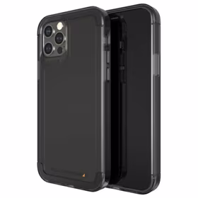 Dėklas Gear4 D3O Wembley Palette iPhone 12 / 12 Pro dūminis