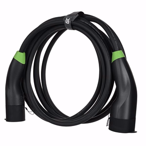 Green Cell EVKABGC04 elektromobilių įkrovimo kabelis Juoda Type 1 Type 2 3 7 m