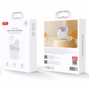 XO Bluetooth ausinės X33 TWS baltos