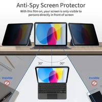 Tech-Protect Glass Spy+ privatumo stiklas iPad 10.9” 2022 / iPad 11” 2025