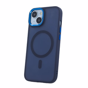 Frozen Mag dėklas for iPhone 17 Pro Max 6,9" tamsiai mėlynas open ring