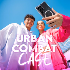 CARE by PanzerGlass Flagship Urban Combat dėklas Samsung Galaxy S25 - skaidrus