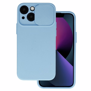 Camshield Minkštas iPhone 16 Plus šviesiai mėlynas