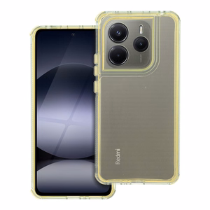 MATRIX CLEAR dėklas telefonui XIAOMI Redmi Note 14 5G geltonas