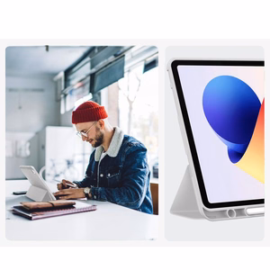 TechProtect SmartCase Pen deklas Xiaomi Poco Pad M1 / Redmi Pad 2 Pro 12.1 - Pilkas