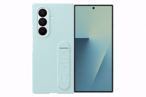 Samsung silikoninis dėklas Samsung Galaxy Z Fold7 - šviesiai mėlynas