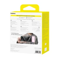 Išorinė baterija OS-Baseus Compact IP 5000mAh 20W (rožinė)