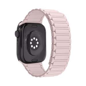 Mobilize silikoninis laikrodžio dirželis - magnetinis - Apple 38/40/41mm - rožinis