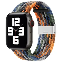 Laikrodžio juosta Apple Watch 38/40/41 mm – pyninė audinio juosta, įvairiaspalvė