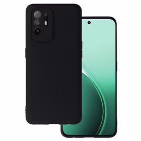 Matinis galinis dėklas telefonui OPPO RENO 5Z 5G juodas