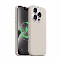 Crong Color Cover Magnetic - iPhone 16 Pro MagSafe dėklas (Stone smėlio)