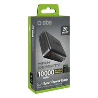 Išorinė baterija SBS TEBB10000HDPD20K 10000 mAh su Power Delivery - juoda